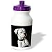 Dogs Boxer - White Boxer Uncropped Ears - Water Bottles