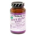 TwinLab Men's Ultra Daily Advanced Multi-Vitamin and Mineral Capsules, 120-Count Bottles (Pack of 2)