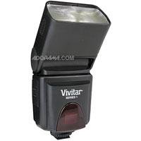 Vivitar DF293 Digital TTL Shoe Mount Bounce / Zoom / Swivel Auto-Focus Flash for Panasonic Guide Number 42 (at 85mm Zoom Position)