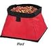 Pet Supplies : Guardian Gear Nylon Waterproof Portable Travel Bowl (Red