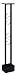 Tools & Hardware : Black Aluminum Mailbox Post, 51"