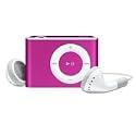 2GB MP3 SHUFFLE PLAYER IN PINK - 500 SONGS - (THIS IS NOT AN APPLE IPOD SHUFFLE)