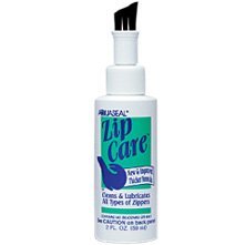 McNett Zip Zipper Care with Brush Applicator, 2 oz. Scuba Dive Diver Diving Wetsuit Surf Surfing Wet Suits, Dry Suits Drysuit, Sleeping Bag