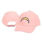 NFL San Diego Chargers Pink Yardline Adjustable Baseball Hat