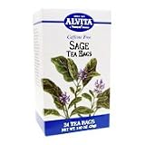 Sage Tea - Caffeine Free, 24 bags., (Alvita Teas)
