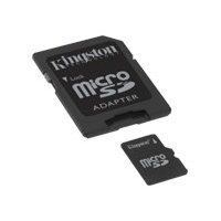 Kingston Technology 2GB Micro Secure Digital Card with adapter