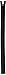 Coats Thread & Zippers F4910-BLK Lightweight Separating Zipper, 10