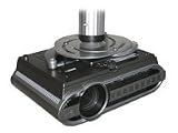 NewStar BEAMER-C80 Deckenhalterung (H&ouml;he 8 cm bis 15 cm) f&uuml;r Projektor silber