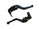 Kawasaki Adjustable clutch brake levers ZX 6R ZX 636R ZX 6RR 2000 2001 2002 2004 / ZX 9R 2000 2001 2002 2003/ ZX 10R 2004 2005 /ZX 12R 2000 2001 2002 2003 2004 2005 /ZZR 600 2005 2006 2007 2008 2009