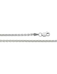 Clevereves Sterling Silver 20.00 Inches Wheat Chain
