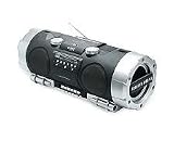 Coby CXCD282 Radio Cassette and Powered Woofer CD Boombox
