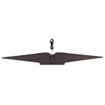 RCA ANT1050 Digital Flat Passive Ultra-Slim-Profile Antenna with Enhanced Reception (Black)
