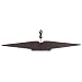 RCA ANT1050 Digital Flat Passive Ultra-Slim-Profile Antenna with Enhanced Reception (Black)