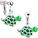 Cute Turtle Clip Earrings