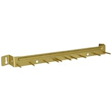 Carlisle 4073504 Yellow 17-Inch Sparta Spectrum Aluminum Brush Rack (Case of 12)