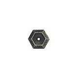Buy Alno A1433-DKBRZ Mission Rosette Cabinet Backplate by Alno