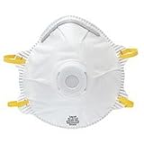 MCR N95 Dust Mask Cone Shaped with Valve (10 per box)