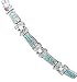 14K 1.20 CTW Blue & White Diamond Bracelet by Morris & David
