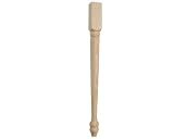 Turned Table Leg Oak 29
