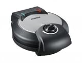 Severin 2103 220 Volt Wafflemaker, Black Stainless, WILL NOT WORK IN THE USA
