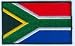 South Africa Flag Iron On Patch