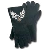 Uvex (UVXHDPFWLD-BK-XL) Harley Davidson Flaming Eagle Welders Glove - Extra Large