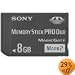 Sony 8 GB Memory Stick PRO Duo Flash Memory Card MSMT8G