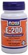 NOW 100% NATURAL VITAMIN E 200 IU (Mixed Tocopherols) - SOFTGELS