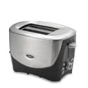 Oster 6212 2 Slice Metal Toaster Brushed Stainless Steel