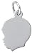 Boy's Head Charm by Rembrandt Charms