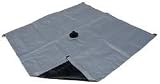Industrial Grade 5WTZ3 Tarp, Drainage, Polyethylene, 3x3Ft
