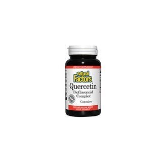 Natural Factors Quercetin Bioflavonoid 235 mg Capsules, 90-Count
