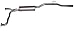 Gibson 612215 Stainless Steel Single Exhaust System