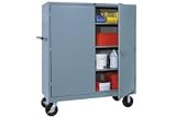Lyon Heavy Duty Mobile Storage Cabinet 60x24x68 - Gray