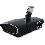 2000 Lumens Ultra-Portable DLPTM Projector With Integrated iPod  Dock