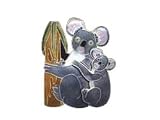 Koala Silver and Enamel Pin