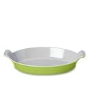 Le Creuset Enameled Cast Iron Oval Au Gratin Baker, 14-1/4