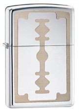 New Zippo Razor Blade Lighter High Polish Chrome Finish Excellent Performance High Quality Images