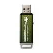 Kanguru Micro Drive AES Encryption 4 GB USB 2.0 Flash Drive (Green)