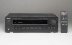 New Am Fm Stereo Receiver Multi Function Flourescent Display Front Panel Headphone Output by TEAC