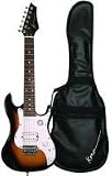 Kona Mini Electric Guitar in Tobacco Sunburst