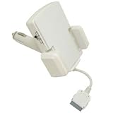 FreeLogix - iPod 3 in 1 Car Kit with FM Transmitter - White