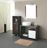 Malibu Modern Vanity Bathroom Cabinet, sink and mirror set