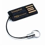 Kingston Technology FCR-MRG2, microSDHC, USB 2.0, 0 - 60 �C, -40 - 85 �C, Negro, 24.99 x 12.14 x 2.64 mm
