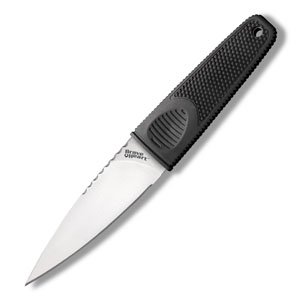 Brave Heart, Kraton Handle, Plain, SecureEx Sheath by Cold Steel