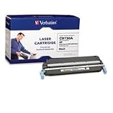 Verbatim HP C9730A Color LaserJet 5500, 5550 Series Replacement Laser Cartridge (95351) Black