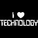 Women's Sweatshirt : I Love Technology - Funny Computer Geek