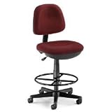 Black OFM Lite Computer,Task Chair with Adjustable Drafting Kit