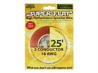Cables Unlimited SuperFlat 25ft 18Awg Speaker Wire (AUD-5400-25)