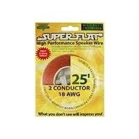 Cables Unlimited SuperFlat 25ft 18Awg Speaker Wire (AUD-5400-25)